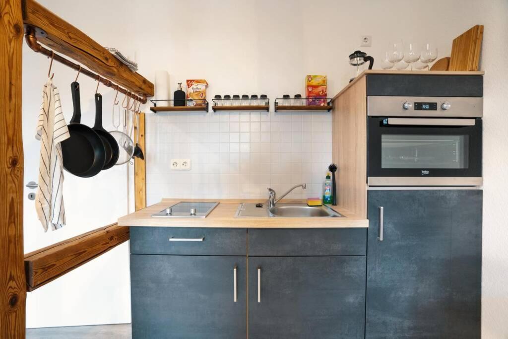 Fewo Janks I 11A-N3 I Apartment In Holz Und Lehm Witzenhausen Esterno foto